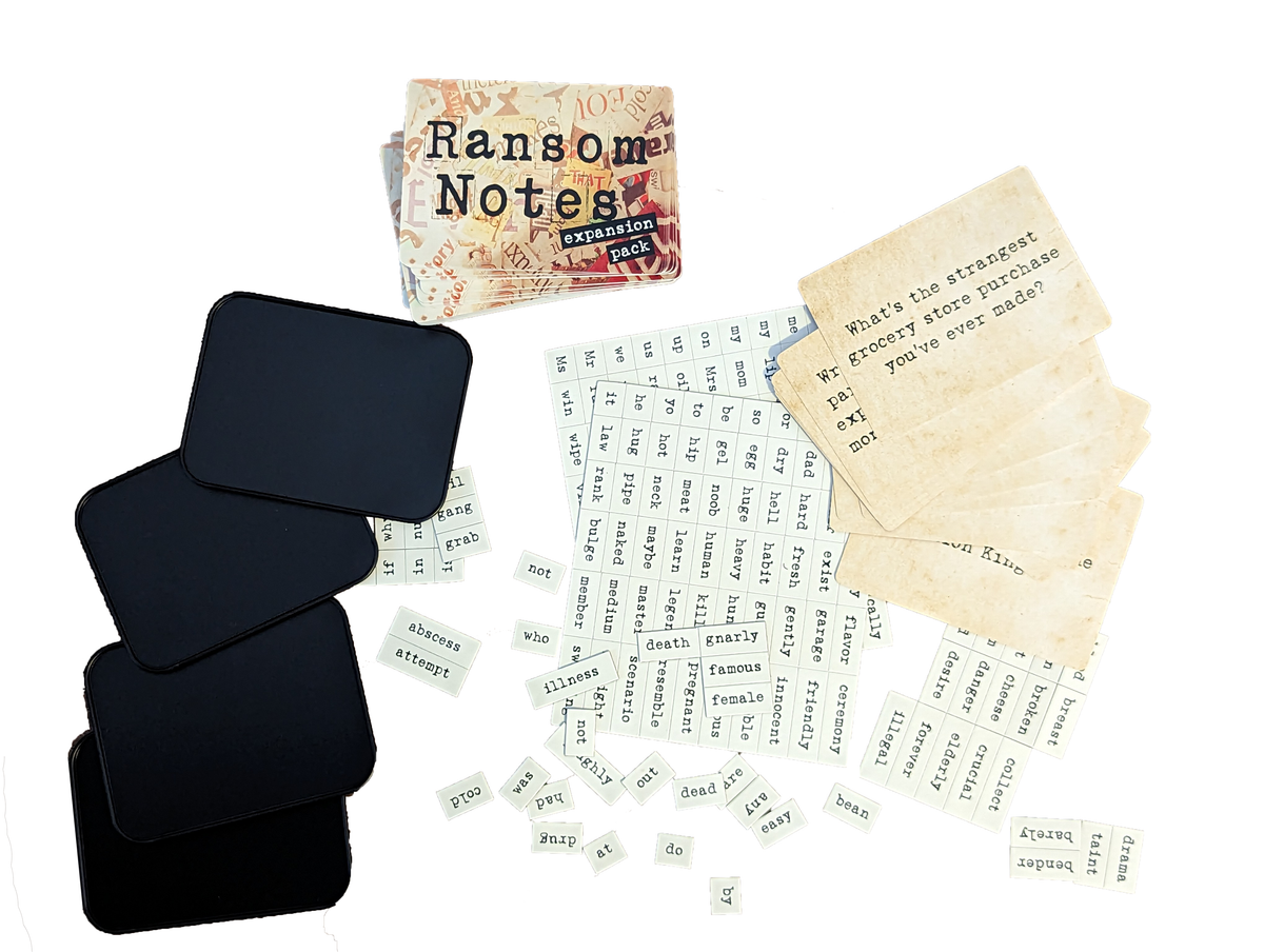 New Ransom Note Ransom Notes: Expansion Pack One (Expands to 10 Players!) – Very ...