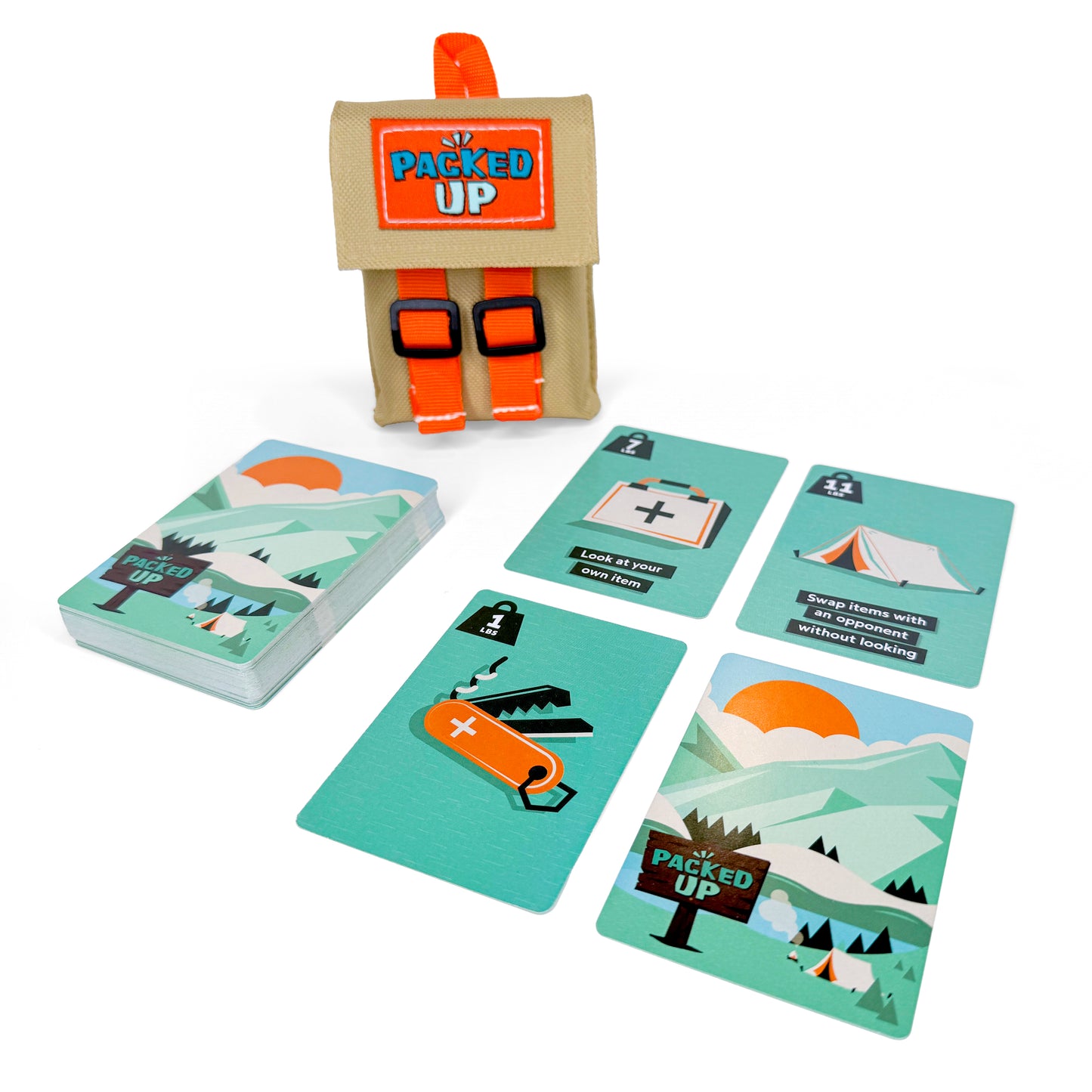 Packed Up! A Quick-Hands Card Game of Outdoorsy Cleverness