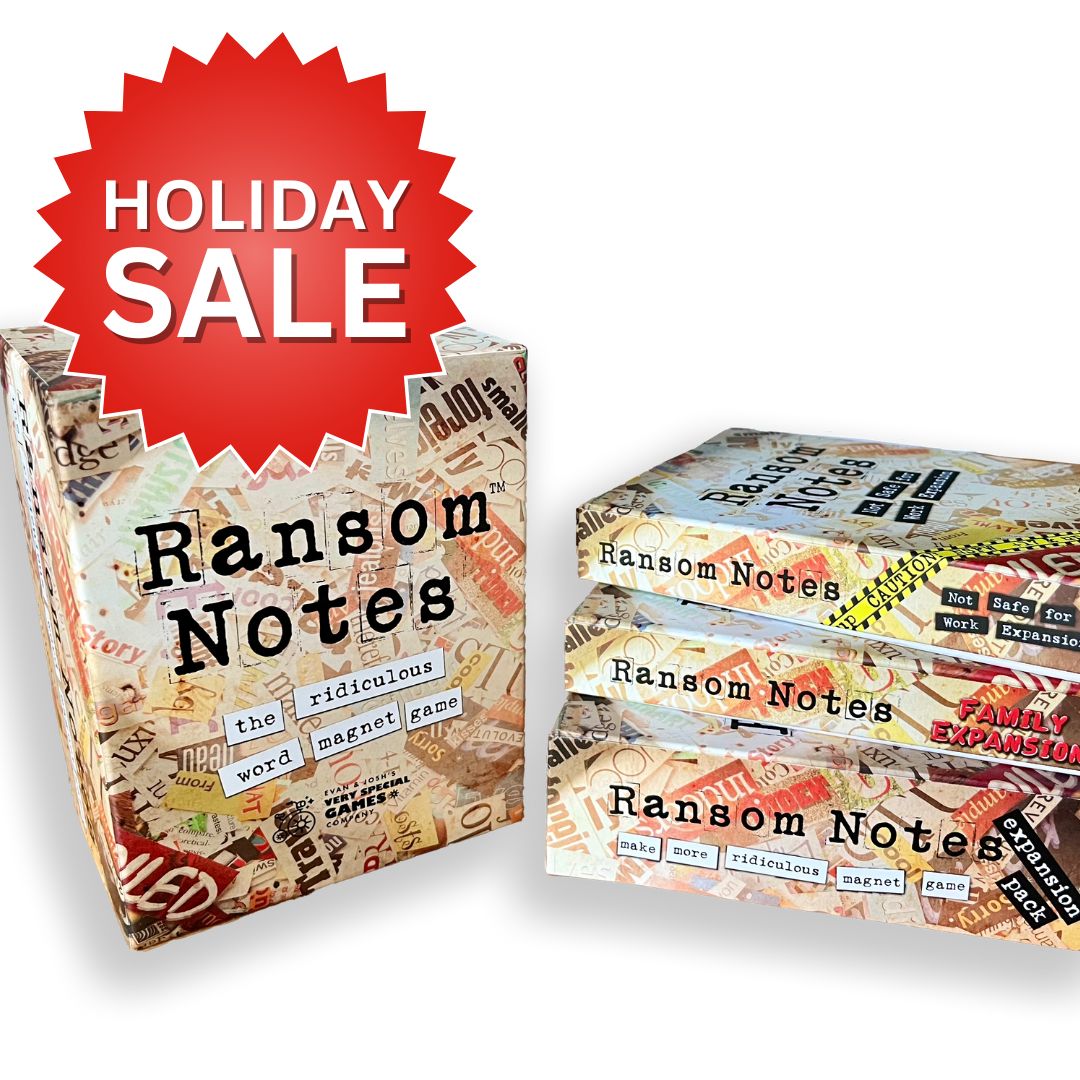 Ransom Notes Base Game + All 3 Expansions